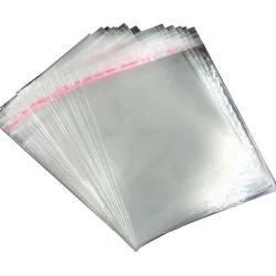 Saco Adesivado Plastico CD  13,7x15 100 Un 0,10 Grosso