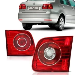 Lanterna Polo Sedan 2007 2008 2009 2010 2011 2012 2013 2014 Mala