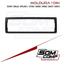 MOLDURA 1 DIN PARA SONY (Mod. XPLOD / 3700/ 3800/ 3900/ 5607/ 6807)
