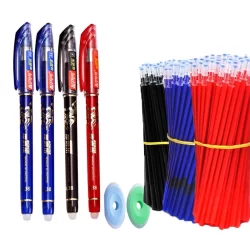 25 Pçs/set Kawaii Canetas Em gel Apagável Caneta Bonito Escrita Escola Papelaria Para Notebook Scholls Suprimentos Bonitos