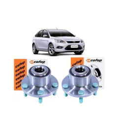 Par Cubo Roda Dianteira Rolamento FOCUS 1.6 16V SIGMA 2009 2010 2011 2012 2013 Com ABS Cofap