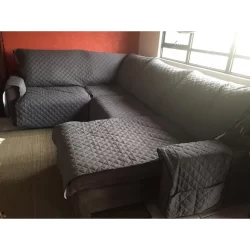 protetor de sofá de canto com chaise (favor entrar em contato, sem as medidas nao conseguimos fabricar seu produto)