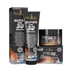 Super Gel 30 Ervas Mary Life - 150g ou 250g - Bioinstinto >