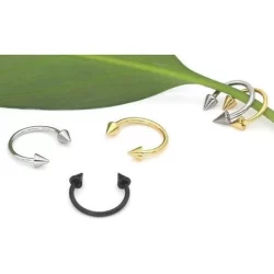 Piercing Ferradura A Spike Cartilagem Hélix Daith Tragus