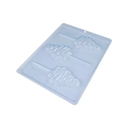 Placa de Acetato Simples Trad. - Pirulito Sinuoso - Ref10115