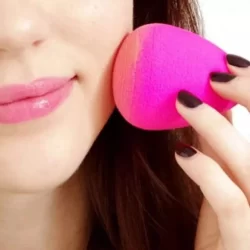 Esponja Para Maquiagem de Pó/Base em Formato de Gota de Água 5.0 (pronto a enviar) CORES ENVIADAS ALEATORIAS