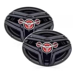 Par Alto Falante Bomber Quadriaxial Bbmax 6x9 Pol 70w Rms