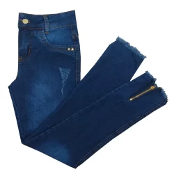 Calça Jeans feminina juvenil  10 ao 16 anos