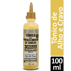 Tônico para Fortalecimento de Cabelos Gota Dourada Combate a Queda 100ml