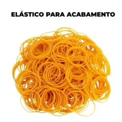 Liguinha Elástico 500 unidades de Silicone Celular Gominhas Liga Fixação de Telas
