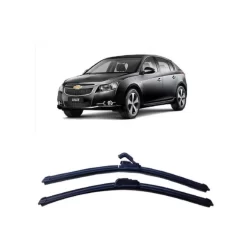 Par de Palhetas para Limpador de Parabrisa Dianteiro para Chevrolet Cruze 2011 Até 2016