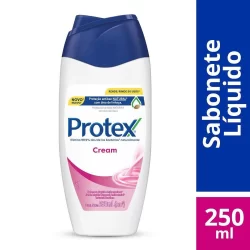 Sabonete Líquido Antibacteriano Protex Cream 250ml