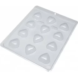 Forma Simples Mini Coração 25 (H3) em Acetato BWB Para Bombom e Doces de Chocolate e Confeitaria