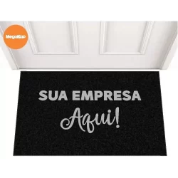 Tapete Capacho 155x60 Personalizado Empresa Desenho Loja