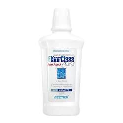 Enxaguante Bucal Fluorclass Cristal 500ml Sem Alcool - Reymer