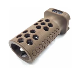 Grip Vertical Tan Trilho Picatinny 20mm Hexágono