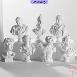 ME Mini Estátua De Gesso Nordic Ornamento De Mesa