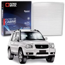 Filtro da Cabine Ar Condicionado pra para Mitsubishi Pajero TR4 GLS 2.0 16V 2003 - 2007