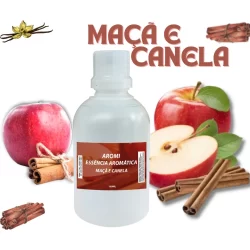 Essência Maçã e Canela  para Velas Aromáticas Artesanais 100 ML