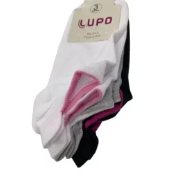 Kit 3 Pares de Meia Lupo Feminina (04536-089) Adulto