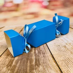 10 Caixa Bombom Caixa Bala Surpresa Doce festa COR AZUL 8.21