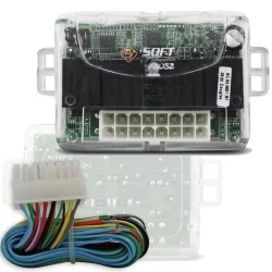 Módulo de Vidro Elétrico Anti esmagamento Universal Soft AW52 Digital Substitui o AW32 2 Portas