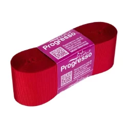 Fita Gorgurão Progresso 38mm nº9 - 10m 209 Vermelho - 1un