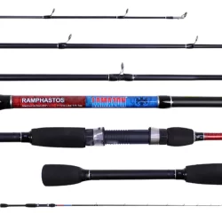 Vara para Molinete Ramphastos 1,60mts 7-17lbs 2 Partes - Lamazon