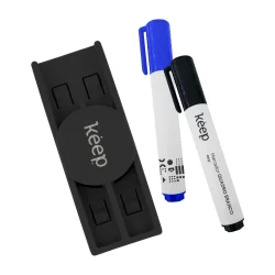 Kit Marcadores de Quadro Branco c/ Apagador Magnético MR010