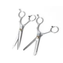 Tesoura para cortar cabelo fio a laser ou desbastadora para barbeador e cabelereiro