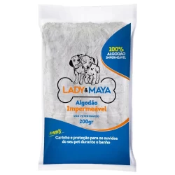 Pacote Algodão Impermeável Para Pet Ladymaya - 200g