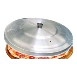 Abafador Tampa De Pizza Aluminio 35 Cm