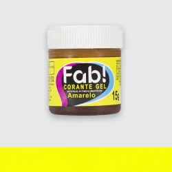 Corante em Gel AMARELO 15g - Corante Alimentício Comestível De Colorir Bolo, Pastas Confeitaria Padaria em Geral....