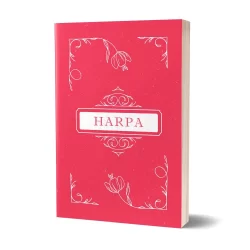 Harpa Cristã Letra Gigante Capa Brochura Pink
