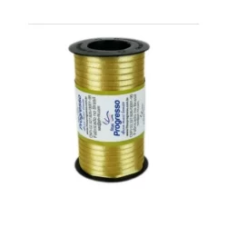 Fita de Cetim Carretel 4mm nº00 100m Cor 228 Ouro - 1un
