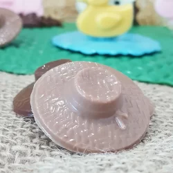 Forma Simples 9565-Chapéu De Palha em Acetato BWB Para Bombom, Arraiá Festa Junina e Fazenda  (H9)