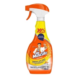 Limpador Desengordurante Mr Músculo para Cozinha Laranja Borrifador 500ml Grátis 30% de Desconto