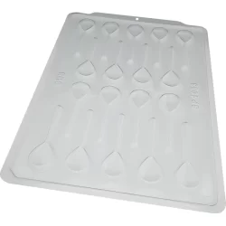 Forma BWB Simples Semiprofissional, Alto Rendimento Doces Finos Chocolates Cód. 3548 - SP Colher
