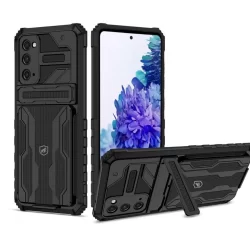 Capa Case Capinha Para Samsung Galaxy S20 Fe Snap Guardian, Anti Impacto, Porta Cartões - Gshield