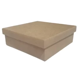 10 Caixa Caixinha Madeira MDF 15x15x5 cm