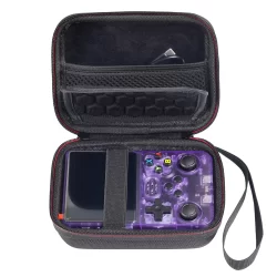 Retro Handheld Game Console, Mini Classic Emulator Video, Hand Held Gaming Storage Organizer Box, Apenas Hard Case Bag para R36S R35S