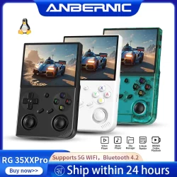 Anbernic RG 35XXPRO Handheld Game Console 3.5" IPS 640*480 Screen Linux 64-bit 3200mAh RG35XX Pro WIFI Retro Video Gaming Player
