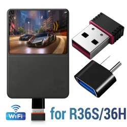 Para console de jogos r36s rtl8188ftv dongles usb sem fio pequena placa de rede tipo c adaptador otg para r36s/r36h acessórios de jogo