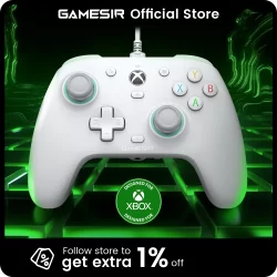 GameSir G7 SE Xbox Gaming Controller Gamepad com fio para Xbox Series X, Xbox Series S, Xbox One, com joystick de efeito Hall