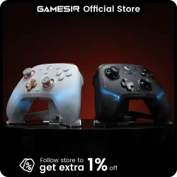 GameSir Cyclone 2 Bluetooth Gamepad Controlador de jogos sem fio para Nintendo Switch 2 Arcade iPhone Android Phone PC Joystick
