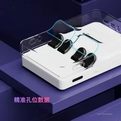 Capa TPU transparente para Anbernic R36S - Soft Shell Slim-Fit com recortes de precisão