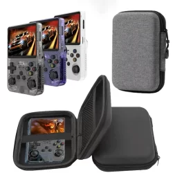 Saco de armazenamento de eva para r36s r35s m71 saco de armazenamento de jogo portátil caso duro saco de armazenamento portátil console transportar caso protetor