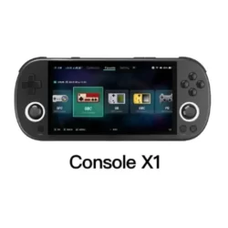 Trui inteligente pro jogo portátil 4.96 ''tela ips sistema linux joystick iluminação rgb smartpro retro console de videogame 2025 novo