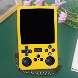 Capa de silicone para console r36s plus, capa de pele macia, capa protetora, anti-arranhões, acessórios de jogo