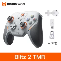 BIGBIG Won Blitz 2 Pro Starburst Wireless Gamepad Filme de carbono / Edição TMR para Switch / PC / ios / Android